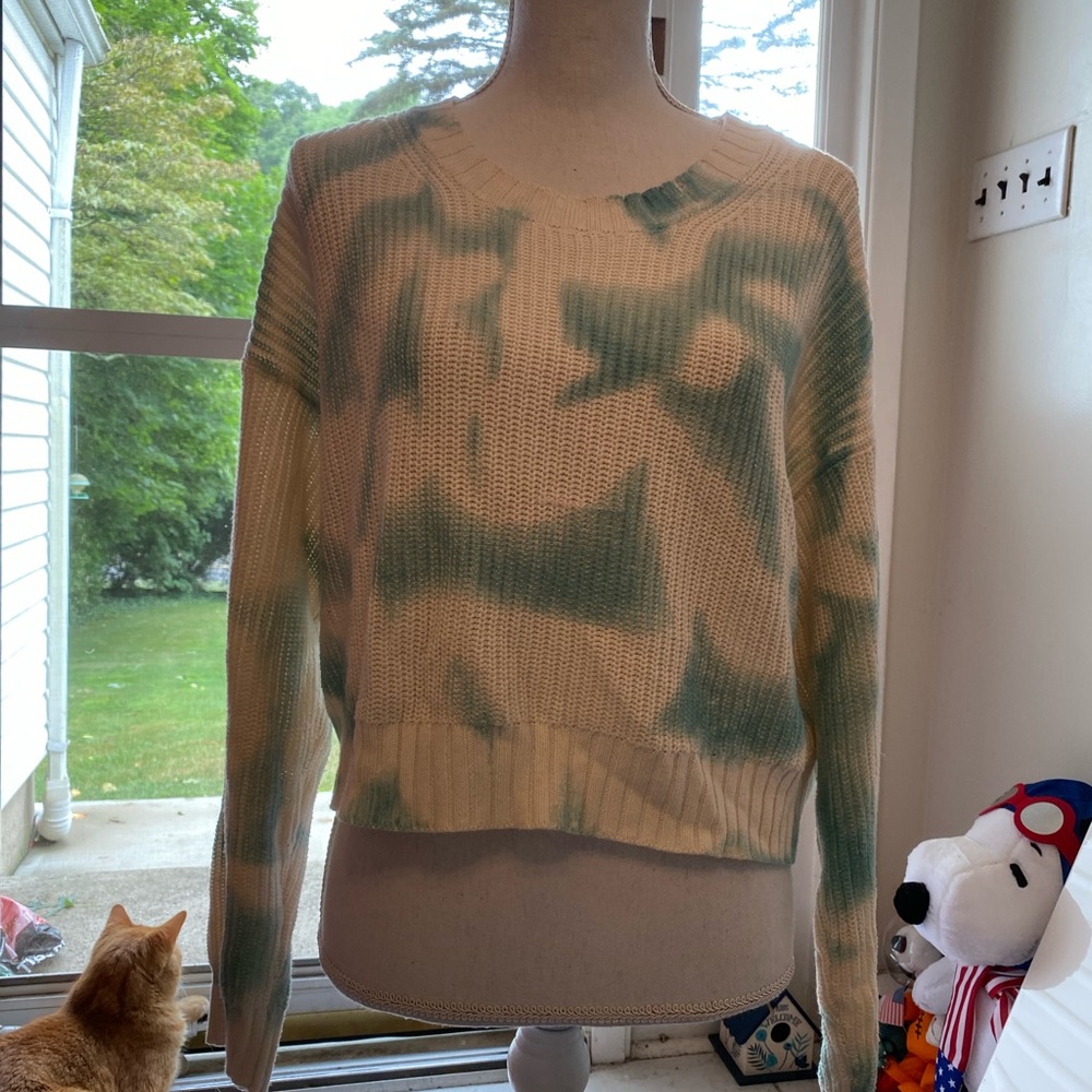 Tie dye sweater